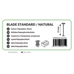 Agatatori sau conectori polipropilena natural Sterling blade standard