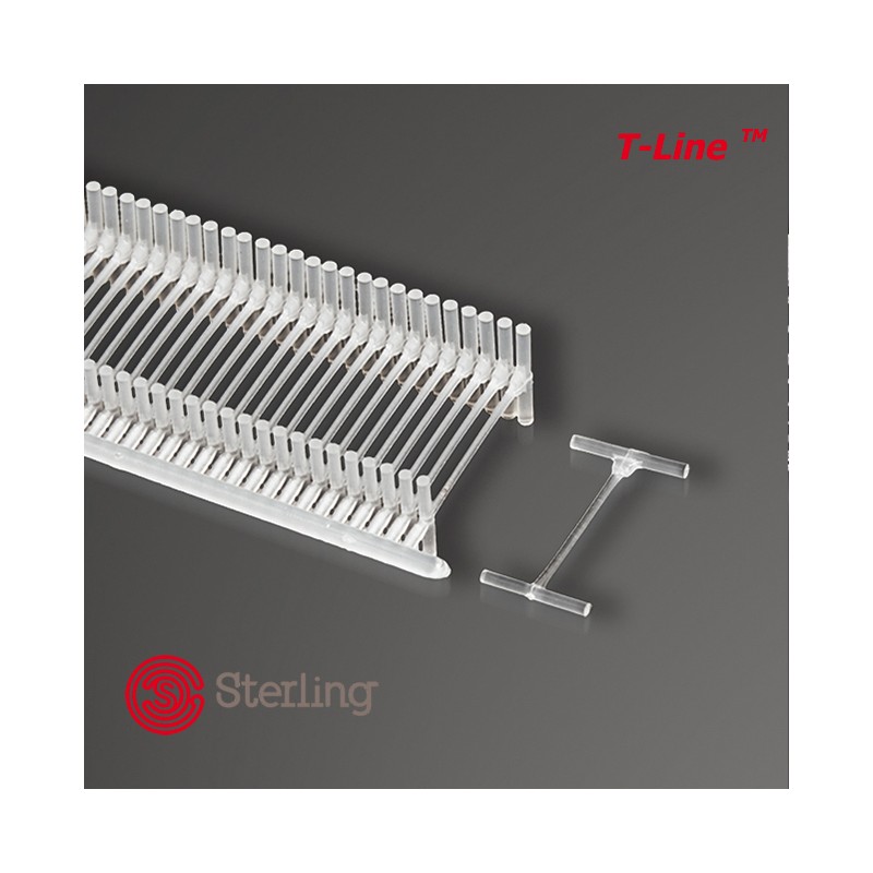 Agatatori fine Sterling T-line Nylon 5mm,7mm,9mm,11mm,15mm
