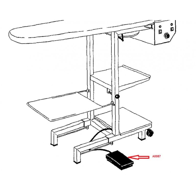 Pedala A0081 masa de calcat Comelux,Futura,Comelflex