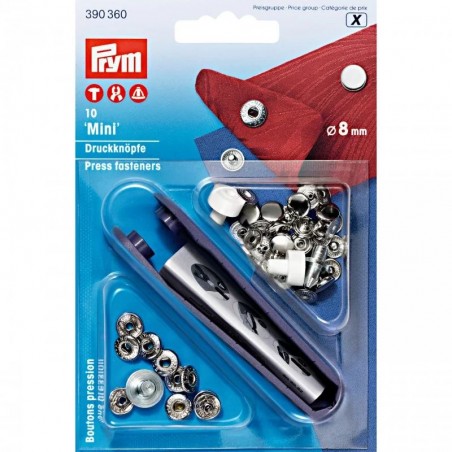 Set capse metalice 8 mm