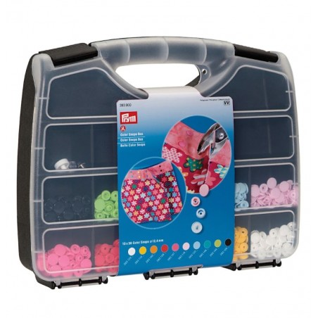 Set capse plastic multicolore - 300 bucati