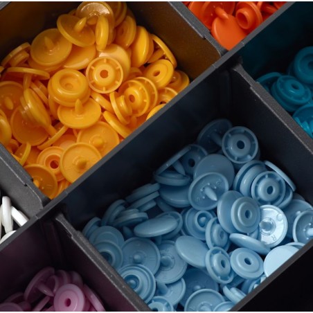 Set capse plastic multicolore - 300 bucati
