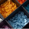Set capse plastic multicolore - 300 bucati