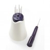 Set de manere ergonomice pentru acele de impaslire