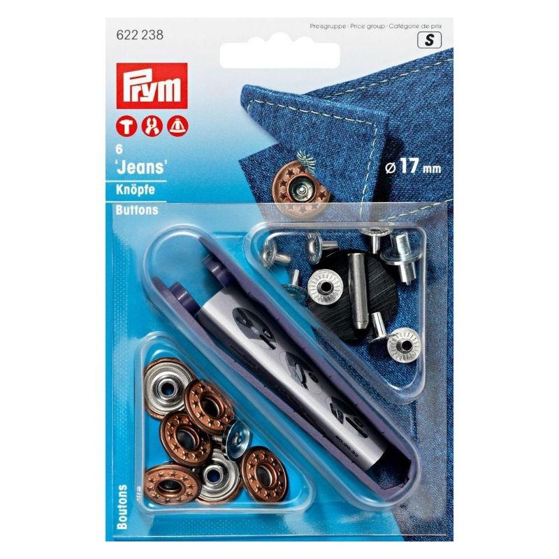 Set capse pentru jeans