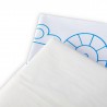 Banda dublu termoadeziva cu modele decorative