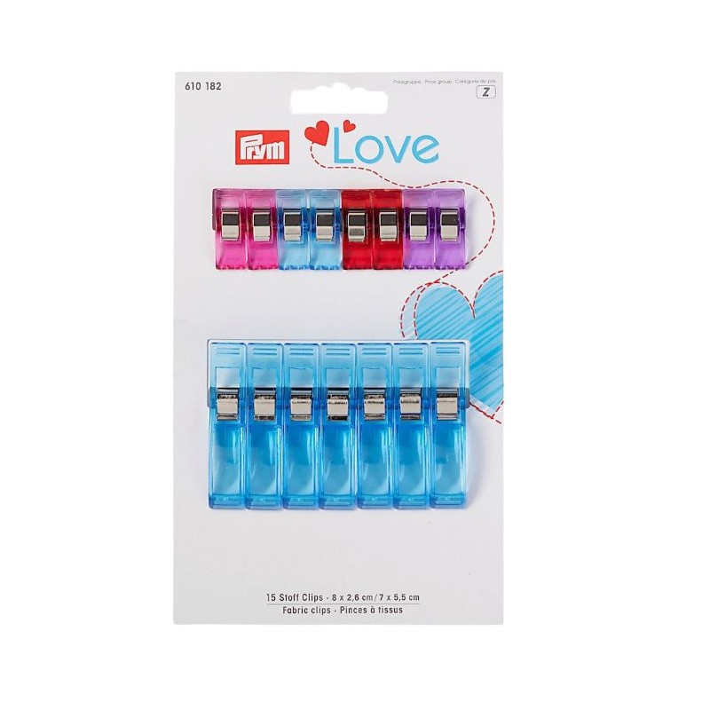 Clipsuri fixare tipare pentru textile
