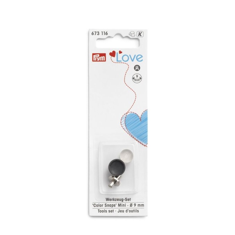 Set ustensile pentru atasat capse