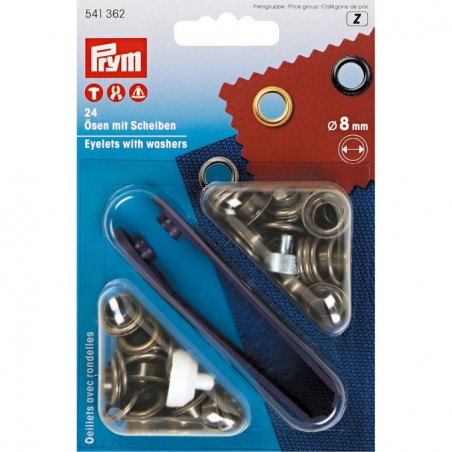 Set ocheti alama cu dispozitiv de atasare - 8 mm