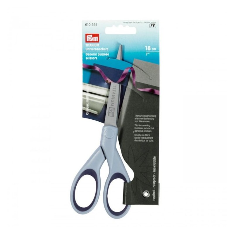 Foarfeca universala din titanium - 18 cm