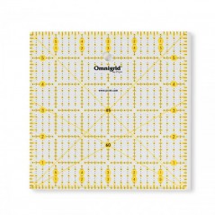 Rigla cu design grafic pentru croitorie - 6x6 inch