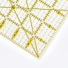 Rigla cu design grafic pentru croitorie - 6x6 inch