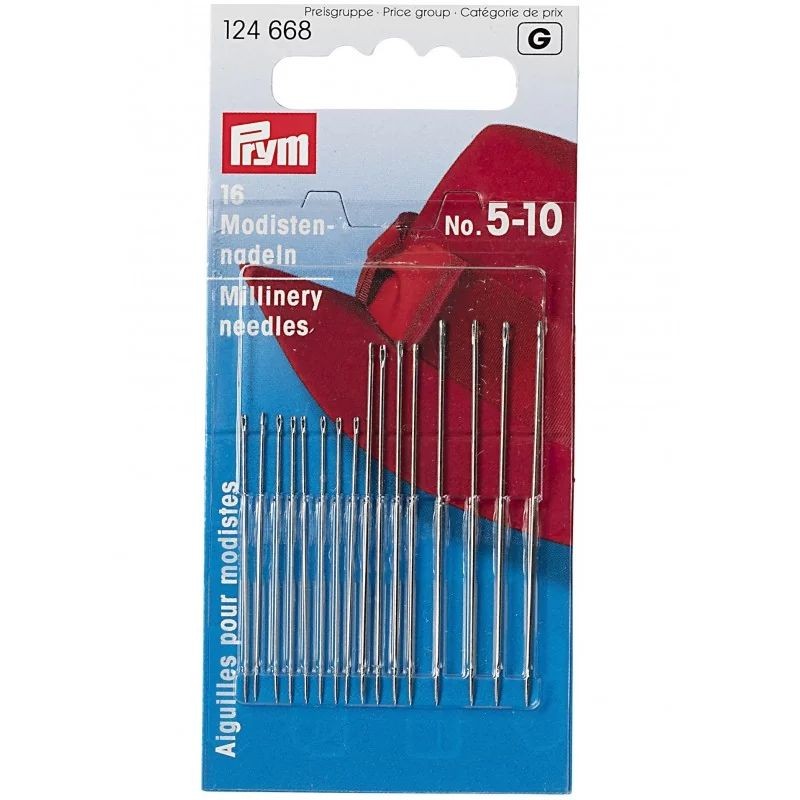 Set ace de cusut manual Milliners - nr. 5-10