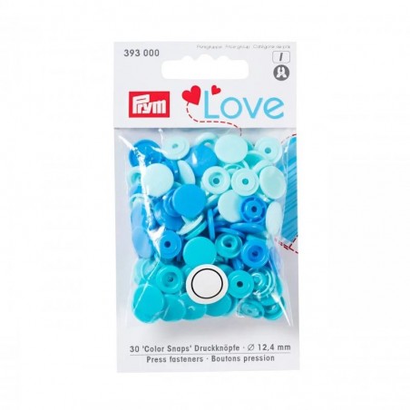 Set capse plastic - albastru