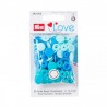 Set capse plastic - albastru
