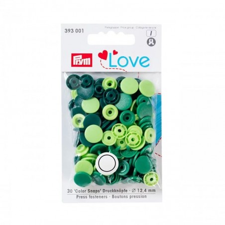 Set capse plastic - verde