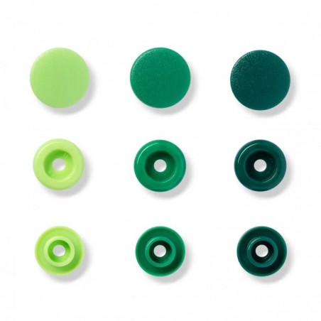 Set capse plastic - verde