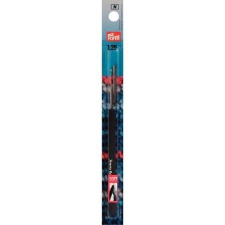 Croseta cu maner moale - 1.25mm/12cm