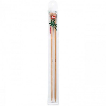 Andrele drepte bambus - 5 mm/33 cm