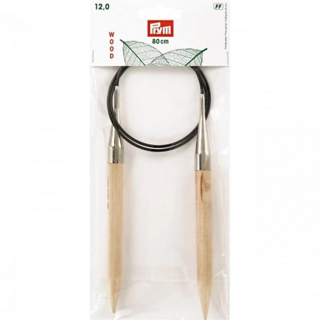Andrele circulare lemn mesteacan - 12 mm/80 cm