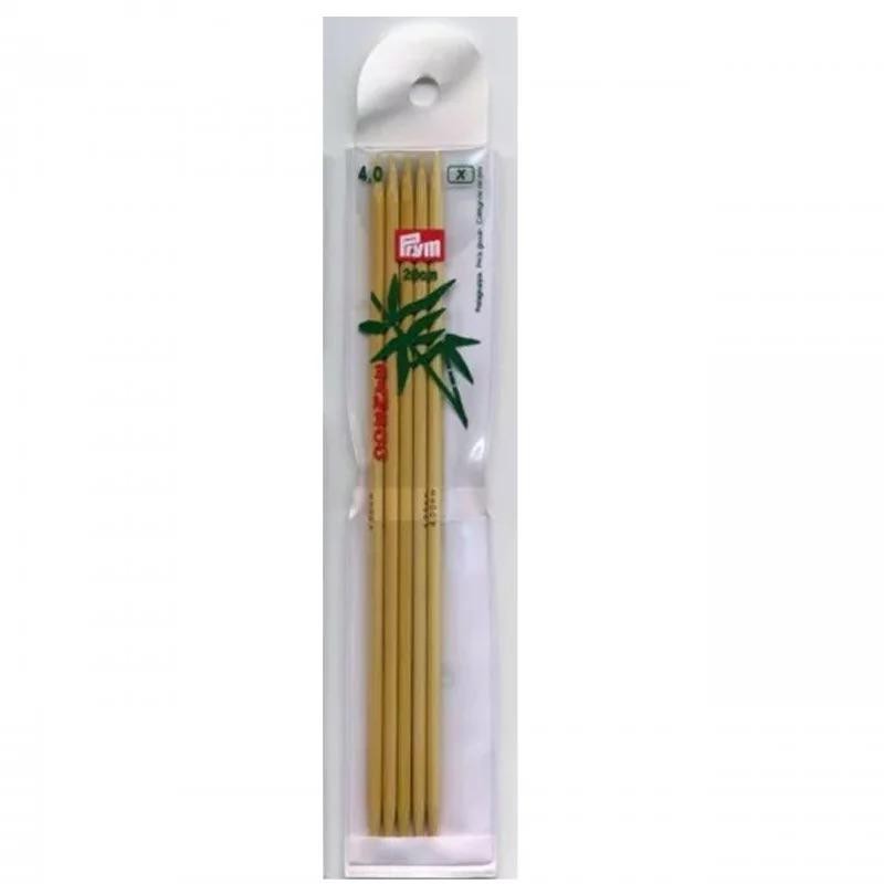 Andrele drepte bambus pentru sosete - 4 mm/20 cm
