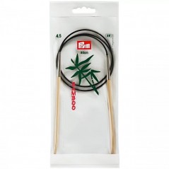 Andrele circulare bambus - 4.5 mm/80 cm