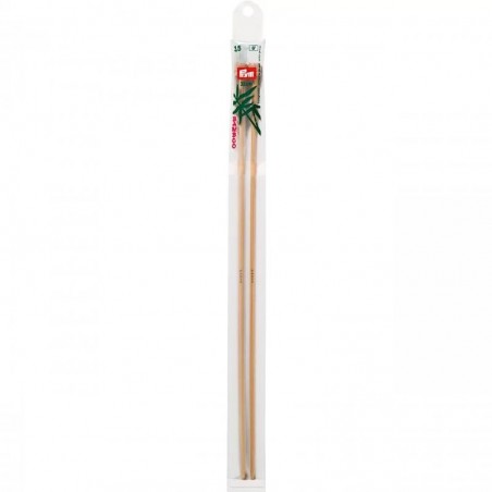 Andrele drepte bambus - 3.5 mm/33 cm