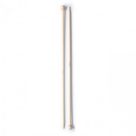 Andrele drepte bambus - 6 mm/33 cm