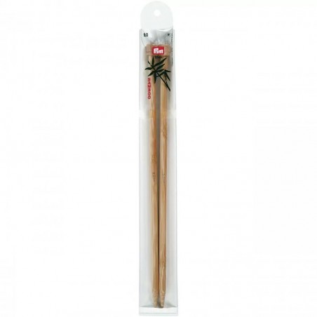 Andrele drepte bambus - 9 mm/33 cm