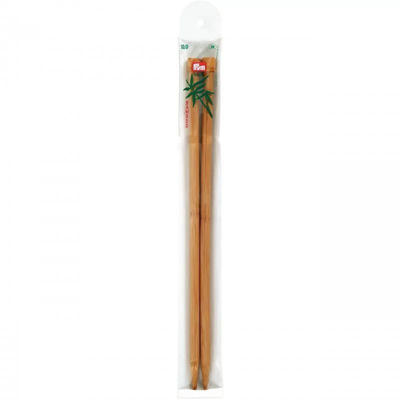 Andrele drepte bambus - 10 mm/33 cm