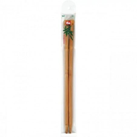 Andrele drepte bambus - 10 mm/33 cm