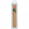 Set 5 andrele drepte bambus pentru sosete - 6 mm/20 cm