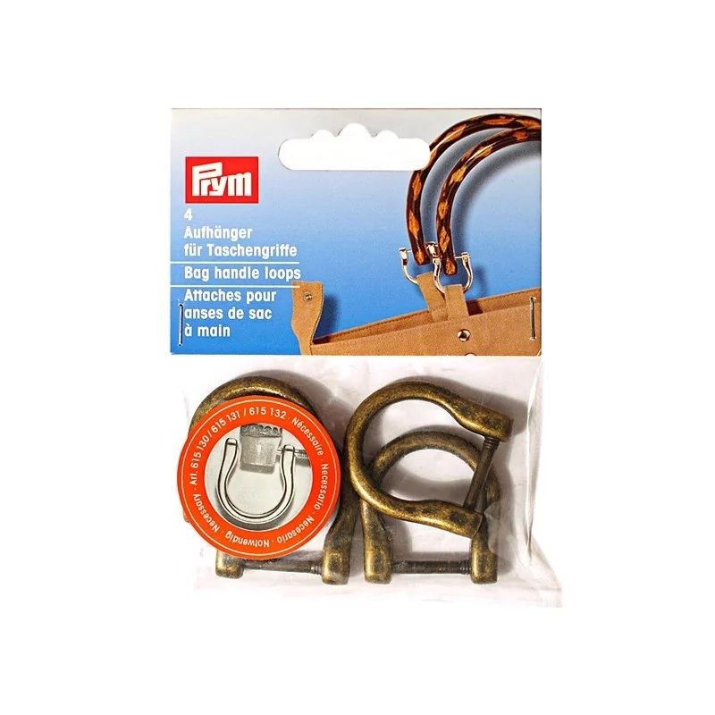 Catarame finisaj antic pentru maner geanta - 1.8 cm