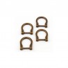 Catarame finisaj antic pentru maner geanta - 1.8 cm