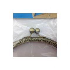 Chenar metalic pentru posete - 20x10.5 cm