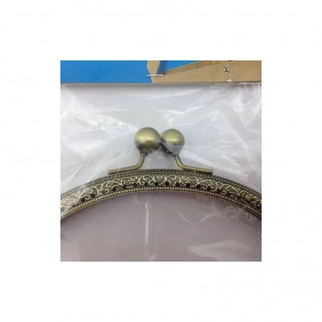 Chenar metalic pentru posete - 20x10.5 cm