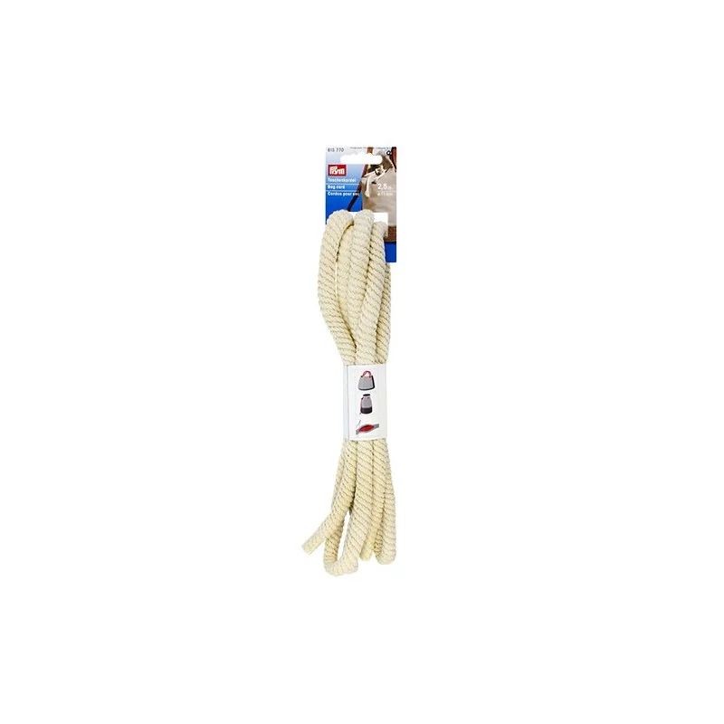 Sfoara bumbac impletita pentru maner geanta - 11mm/2.5m Sfoara bumbac impletita pentru maner geanta - 11mm/2.5m
