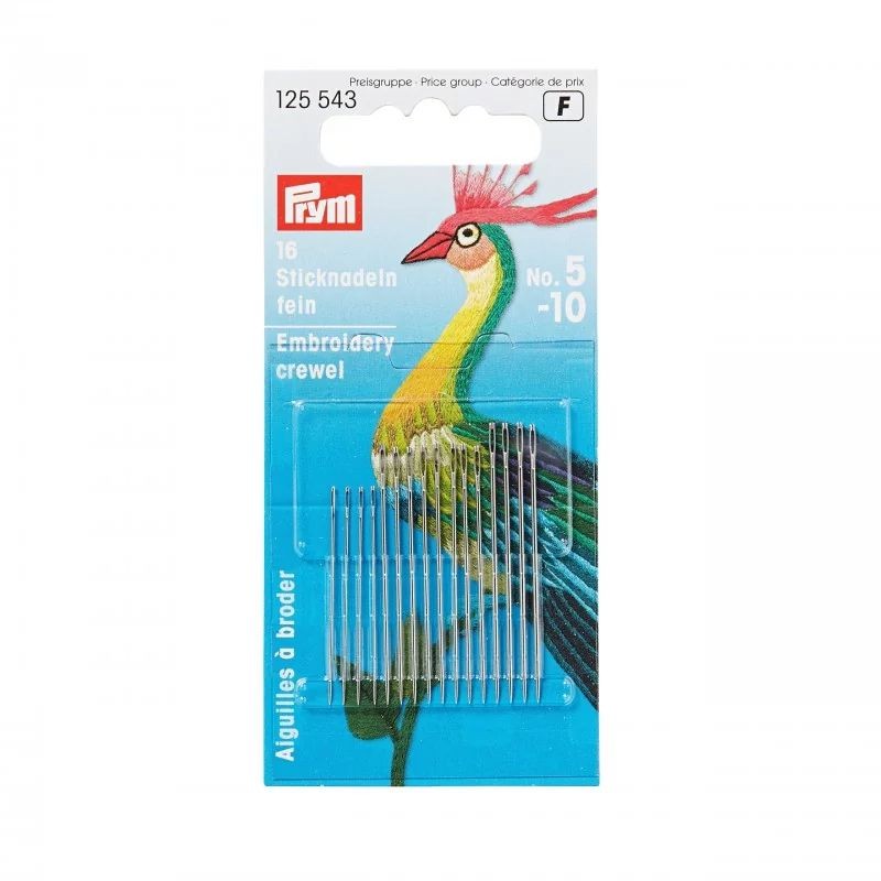 Ace fine pentru broderie - nr. 5-10