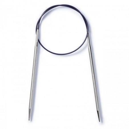 Andrele circulare metalice brilliant - 10 mm/120 cm