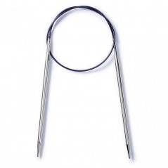 Andrele circulare metalice brilliant - 2.5 mm/60 cm