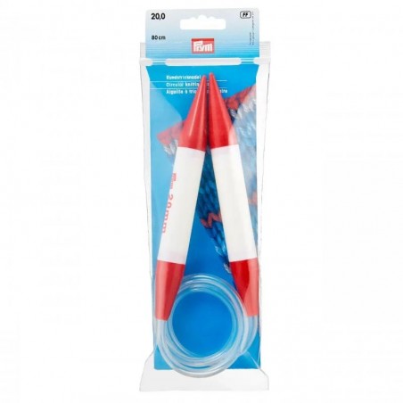 Andrele circulare plastic - 20 mm/80 cm