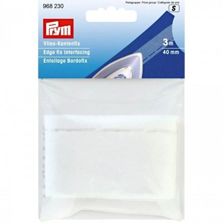 Banda termoadeziva pentru finisare margini haine - 40 mm/3 m