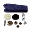 Set capse metalice antic - 20 mm