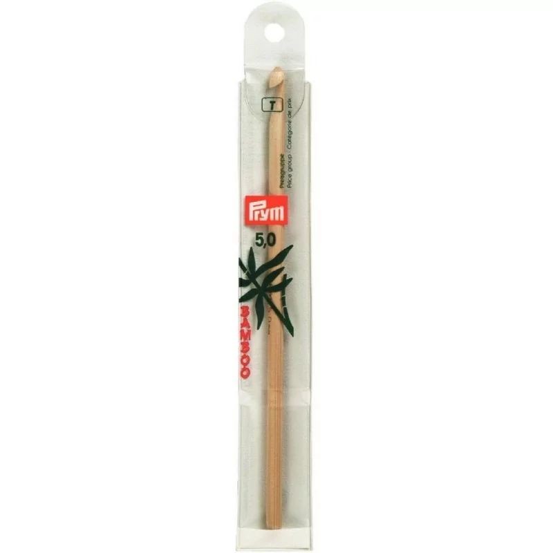 Croseta bambus - 5 mm/ 15 cm Croseta bambus - 5 mm/ 15 cm