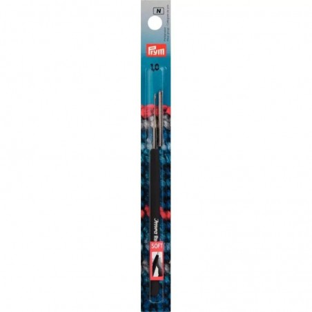 Croseta metalica cu maner moale - 1 mm/12 cm