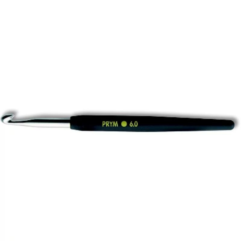 Croseta metalica cu maner moale - 6 mm/14 cm Croseta metalica cu maner moale - 6 mm/14 cm