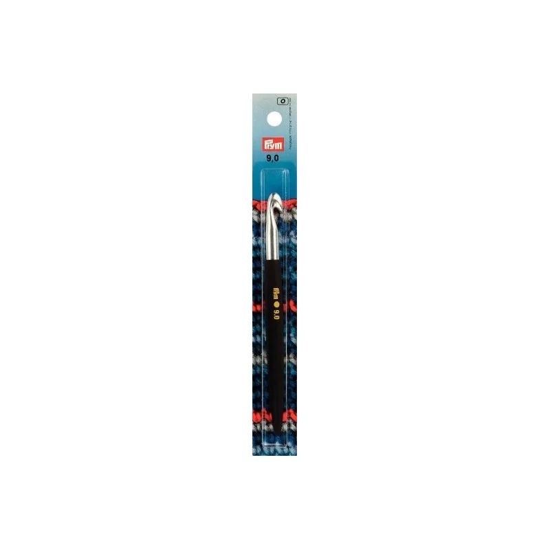 Croseta metalica cu maner moale - 9 mm/16 cm