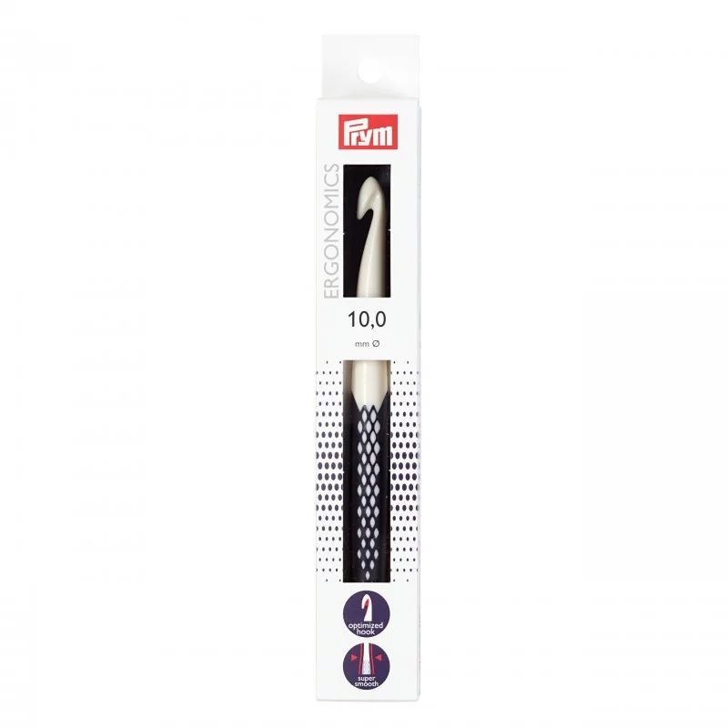 Croseta lana cu maner ergonomic - 10 mm/18 cm
