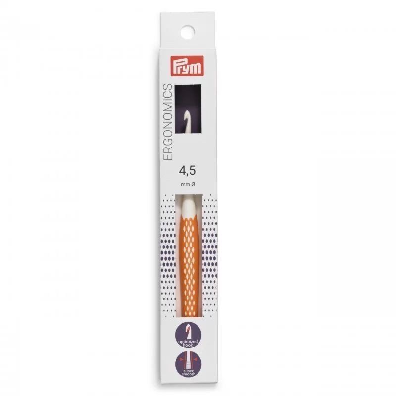 Croseta lana cu maner ergonomic - 4.5 mm/17 cm