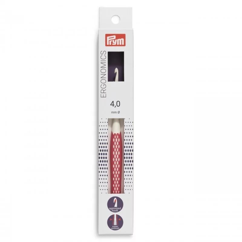 Croseta lana cu maner ergonomic - 4 mm/17 cm Croseta lana cu maner ergonomic - 4 mm/17 cm